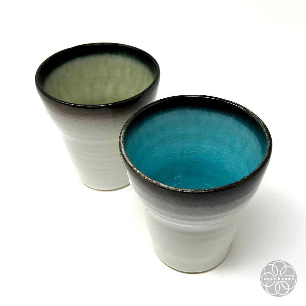 Teacup - Sky-Blue inside
