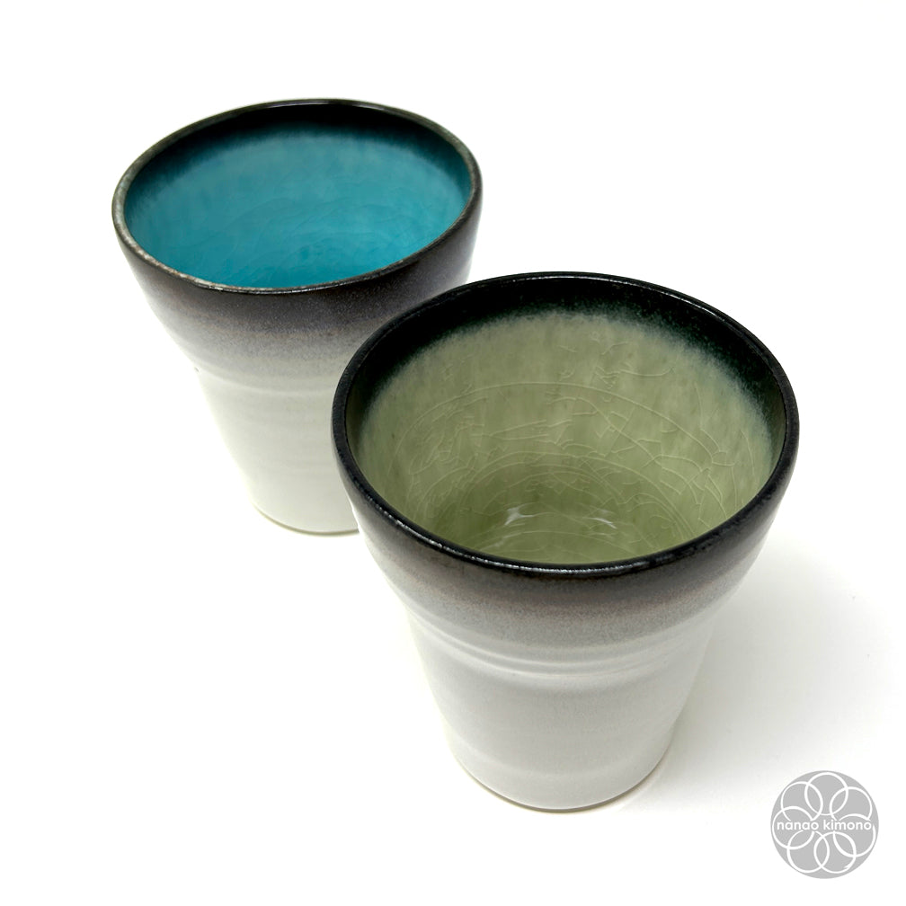 Teacup - Sky-Blue inside