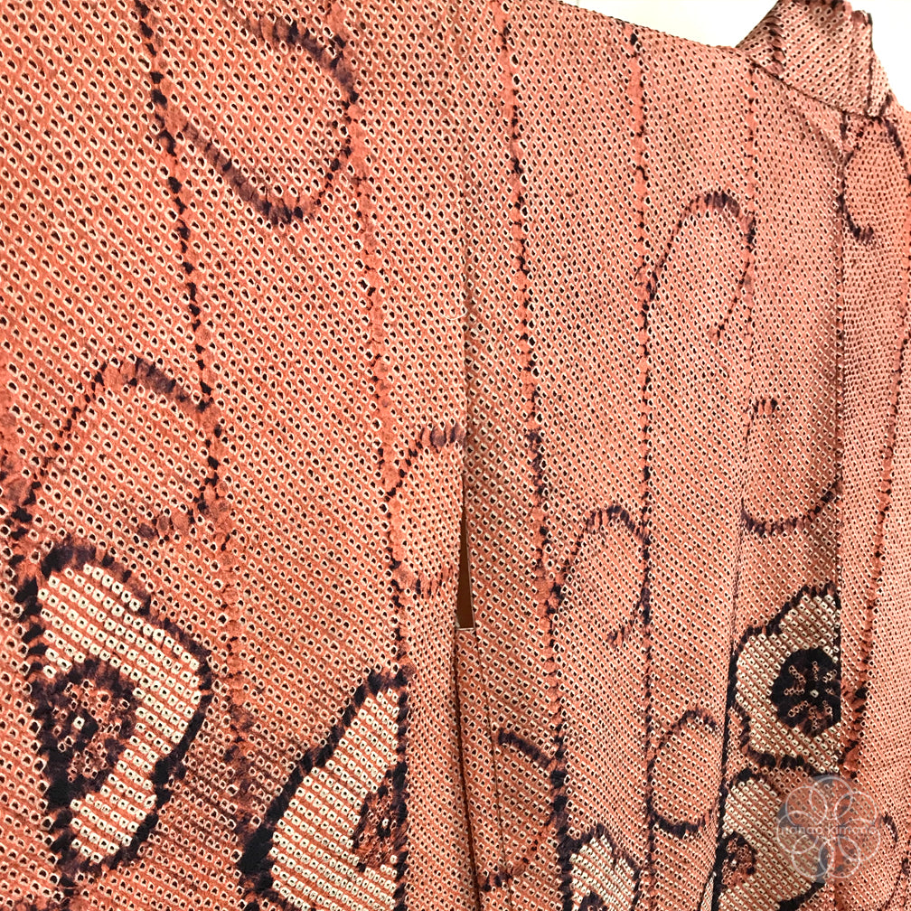 Vintage Haori Kimono - Hanakarakusa Shibori (Tie-dye)