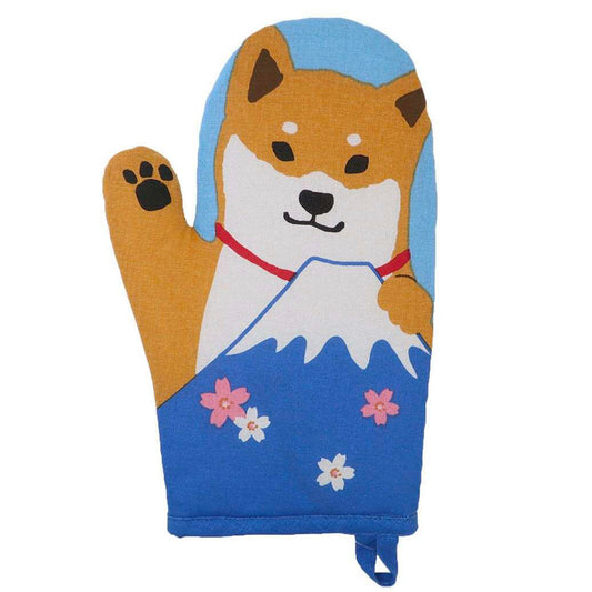 Kitchen Mitt - Shiba Sakura Fuji