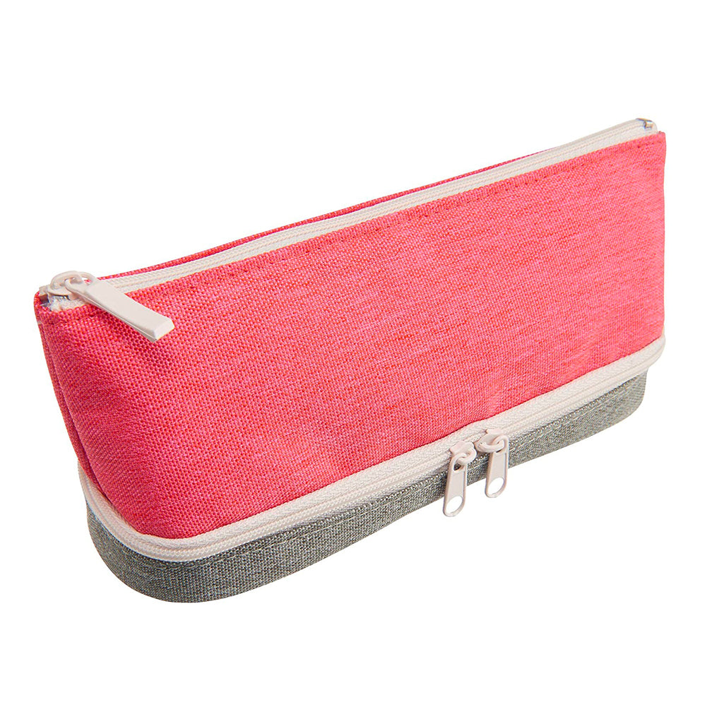 Pen Case - Two Layered Pink