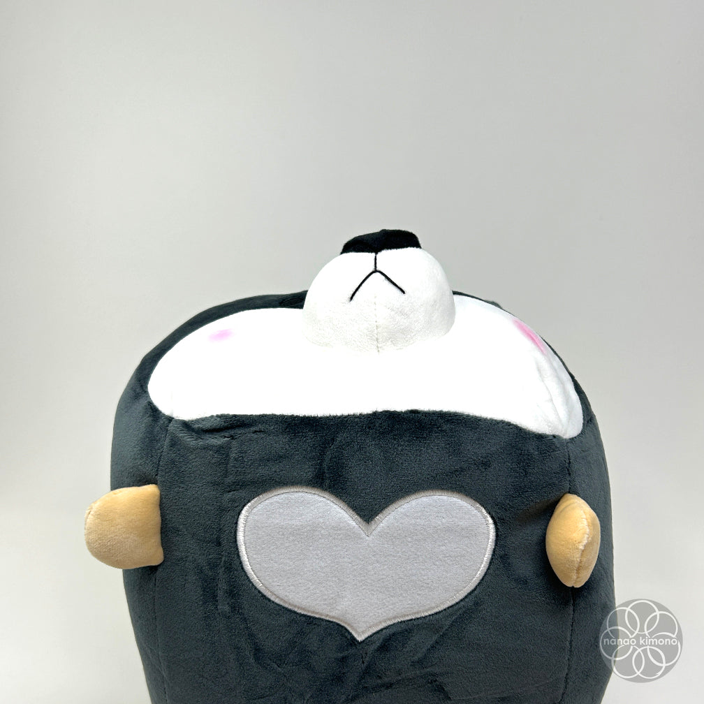 Puffy Stuffed Black Shiba