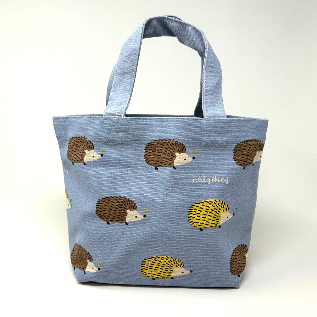 Tote Bag S - Hedgehog Blue