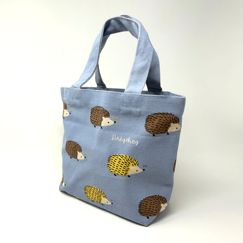 Tote Bag S - Hedgehog Blue