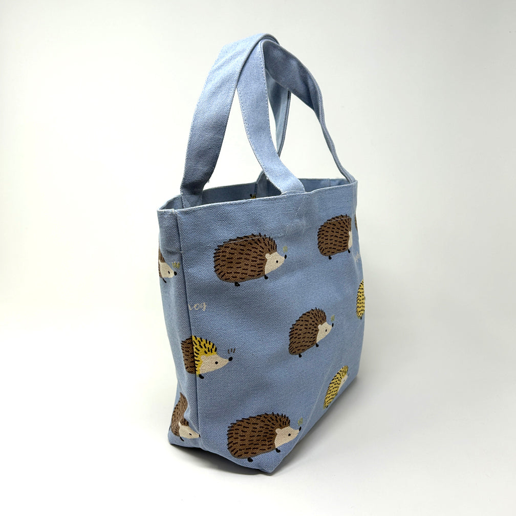 Tote Bag S - Hedgehog Blue