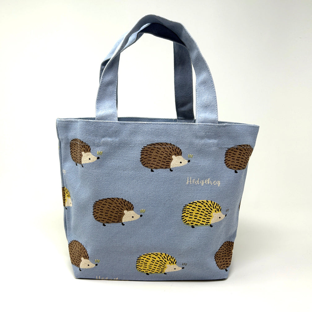 Tote Bag S - Hedgehog Blue