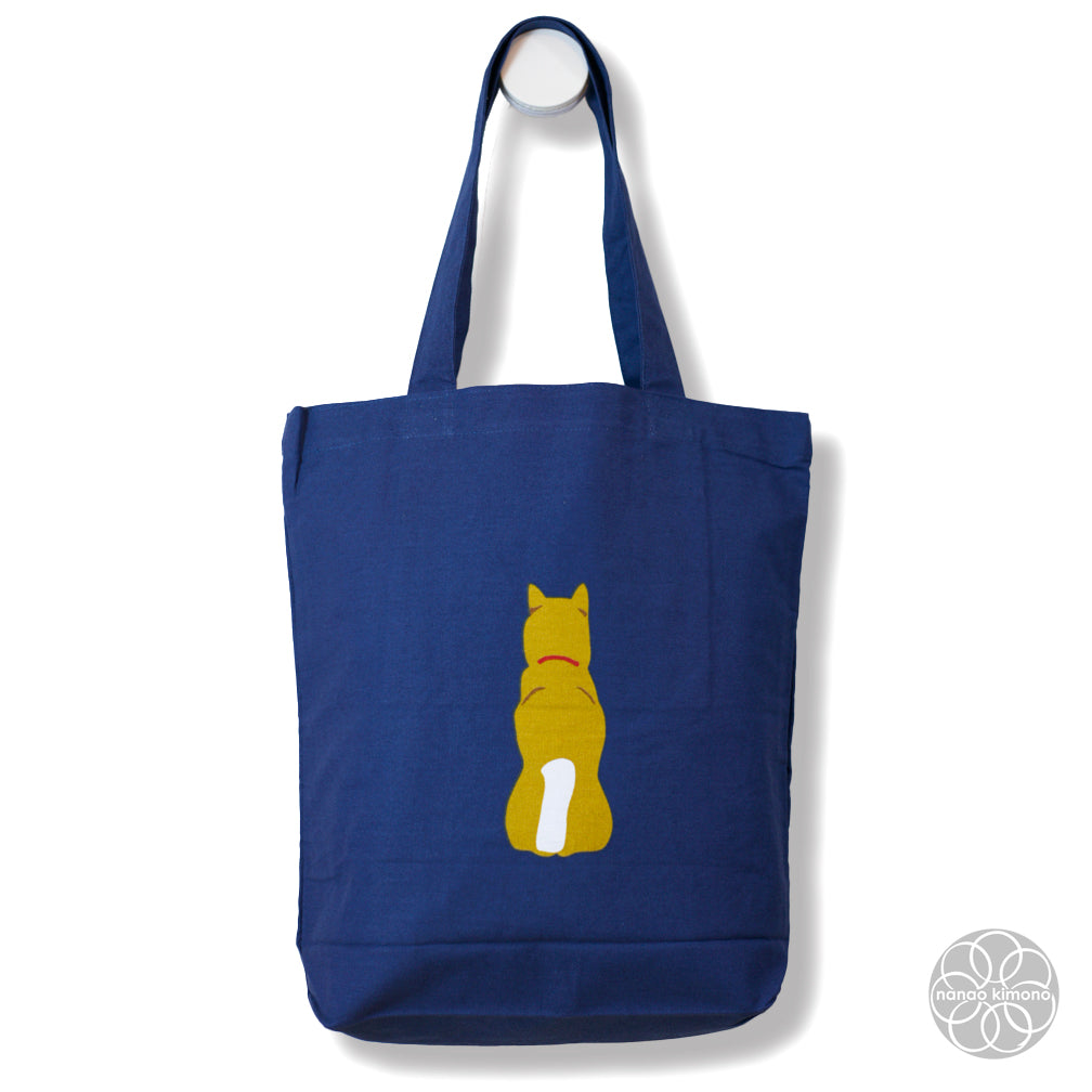 Tote Bag A4 - Shiba Navy