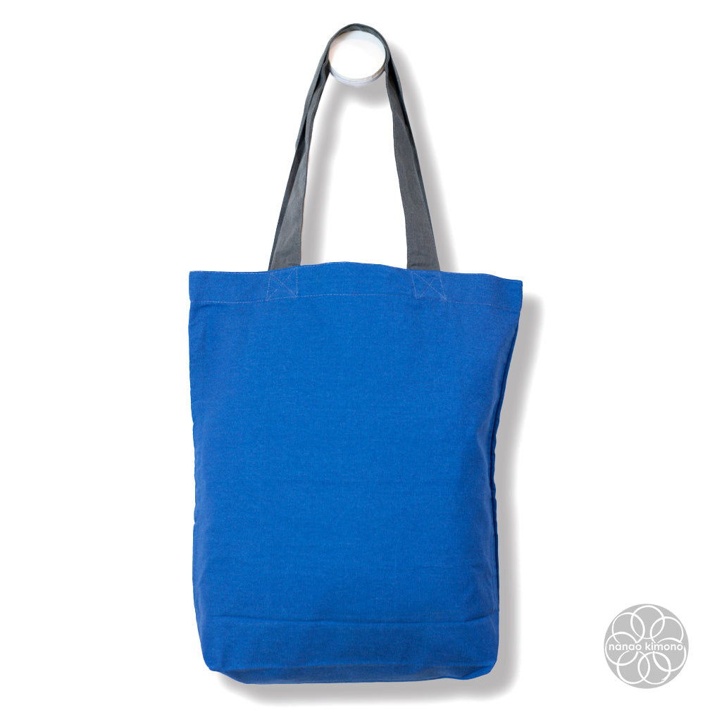 Tote Bag A4 - Shiba Navy "Did you call me?"