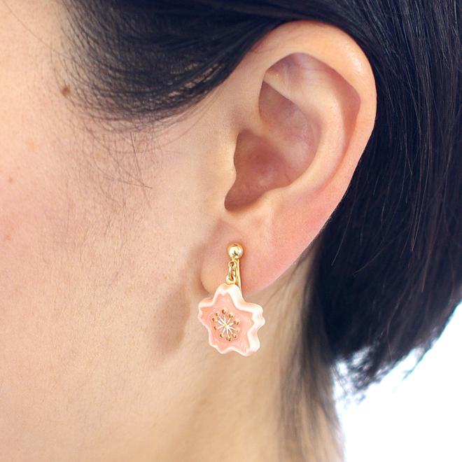 Pierced Earrings - Kozakura