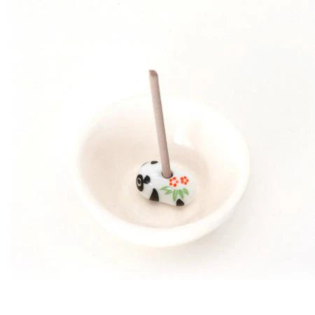 Incense Holder - Panda in Dish
