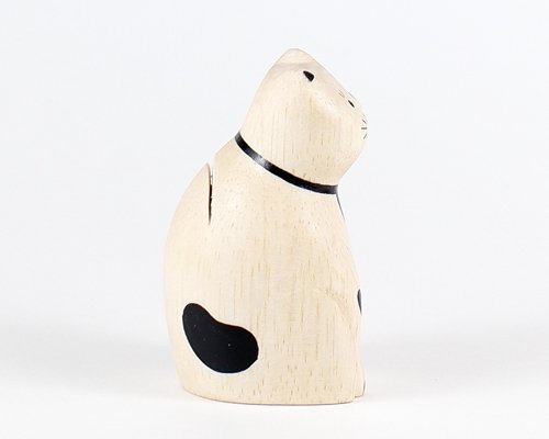 Wooden Animal - Lucky Cat