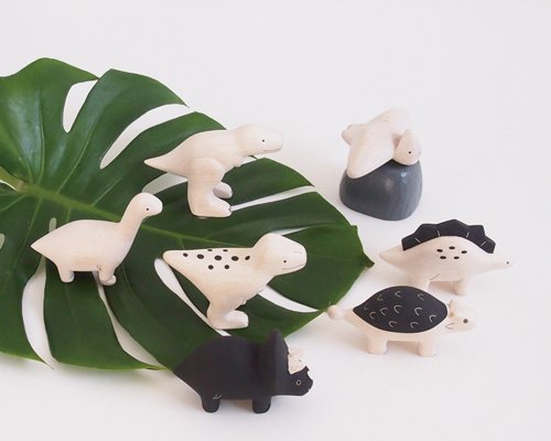 Wooden Dinosaur - Ankylosaurus