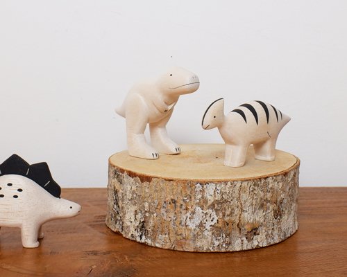 Wooden Dinosaur - Parasaurolophus