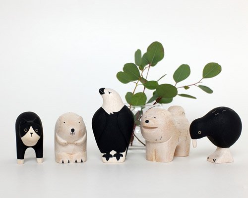 Wooden Animal - Kiwi