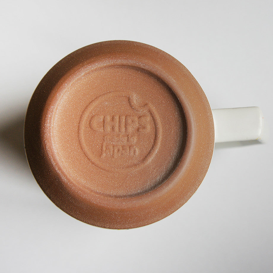 CHIPS Mug - Premium White Navy Drop