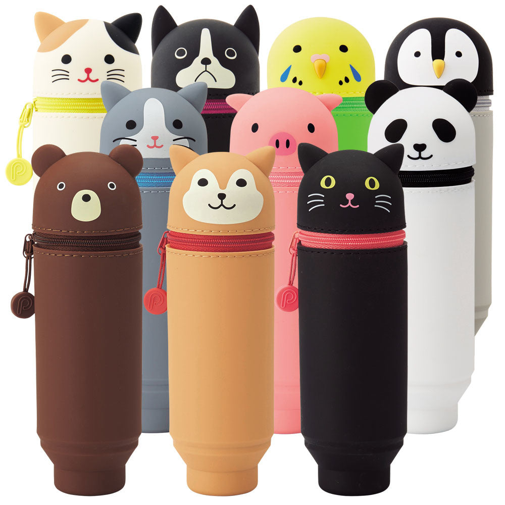 PuniLabo Stand Pen Case - Hachiware Cat