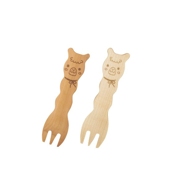 Wooden Fork - Alpaca