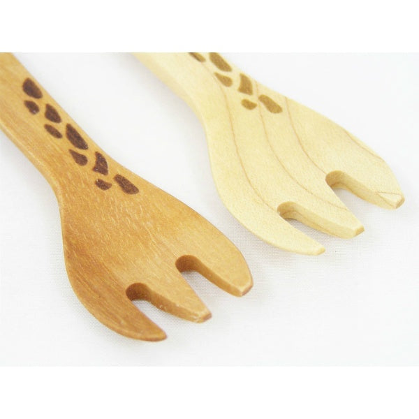Wooden Fork - Giraffe
