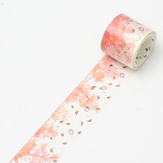 Washi Tape 30mm - Foil Stamping Sakura
