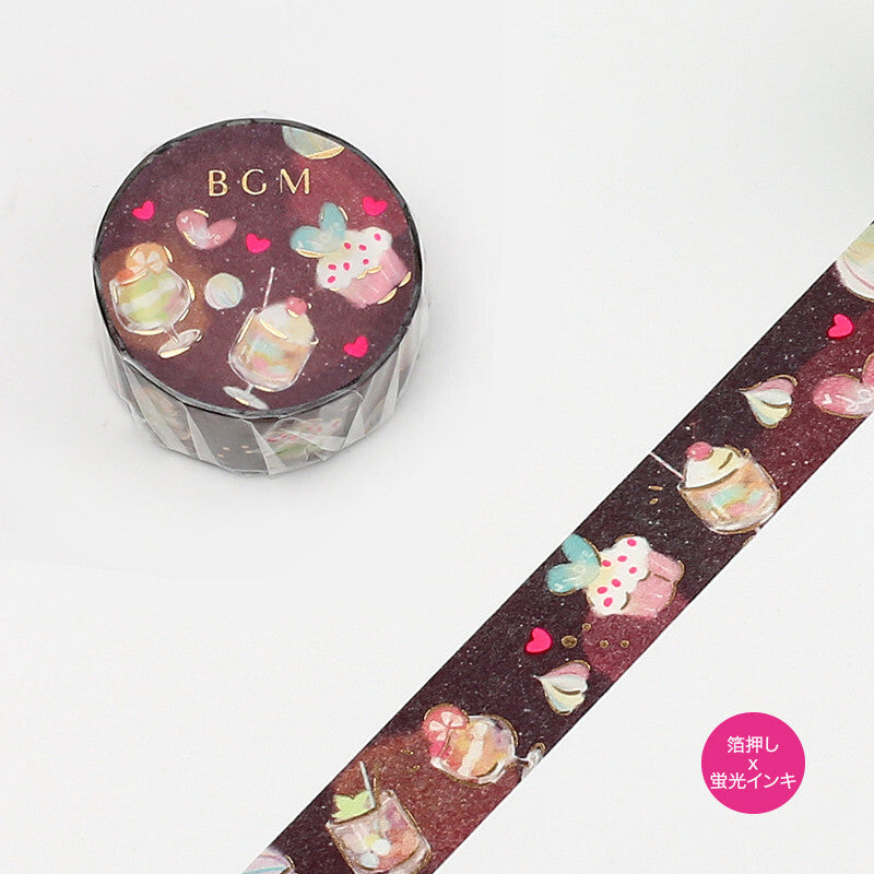 Washi Tape 15mm - Foil Stamping Sweets Dream