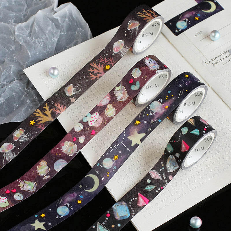 Washi Tape 15mm - Foil Stamping Sweets Dream