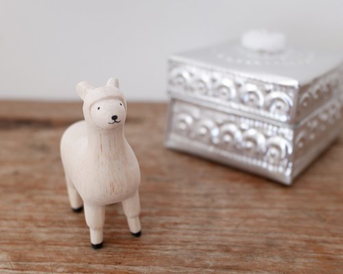 Wooden Animal - Alpaca