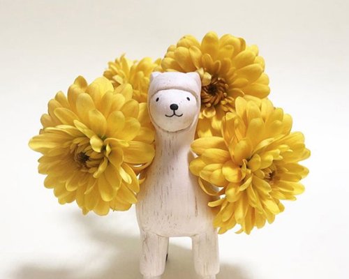 Wooden Animal - Alpaca