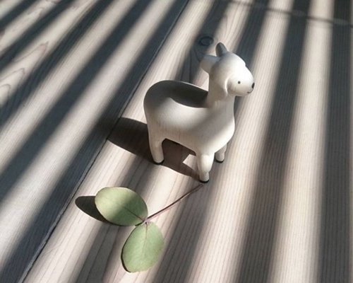 Wooden Animal - Alpaca
