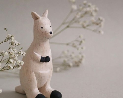 Wooden Animal - Kangaroo