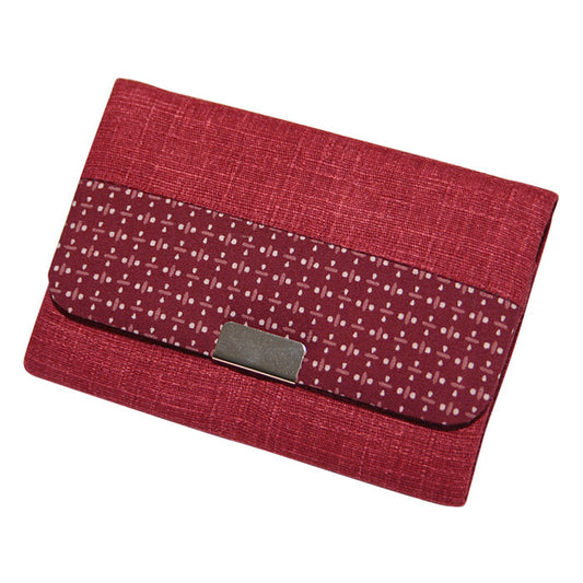 Business Card Case - Red