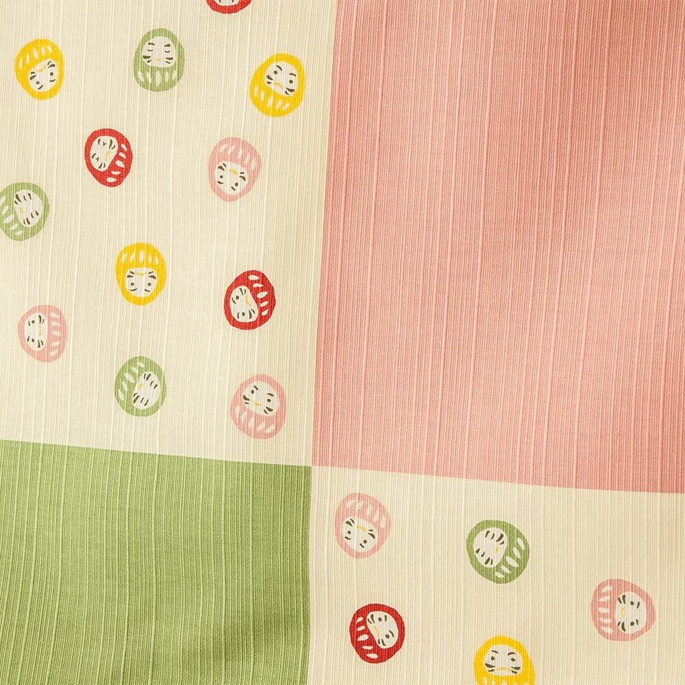 Furoshiki 20"- Daruma Pink