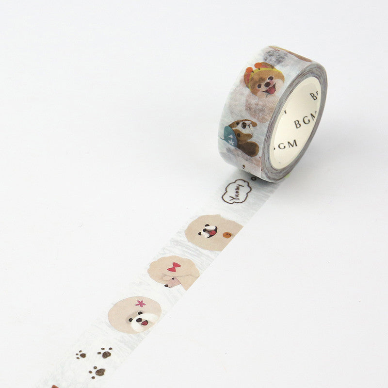 Washi Tape 15mm - Dogs