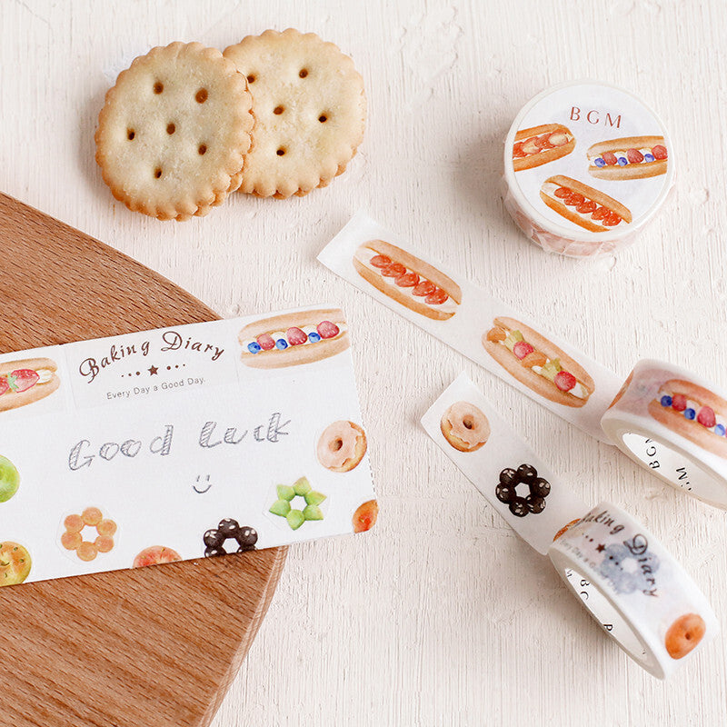 Washi Tape 15mm - Fruit Buns