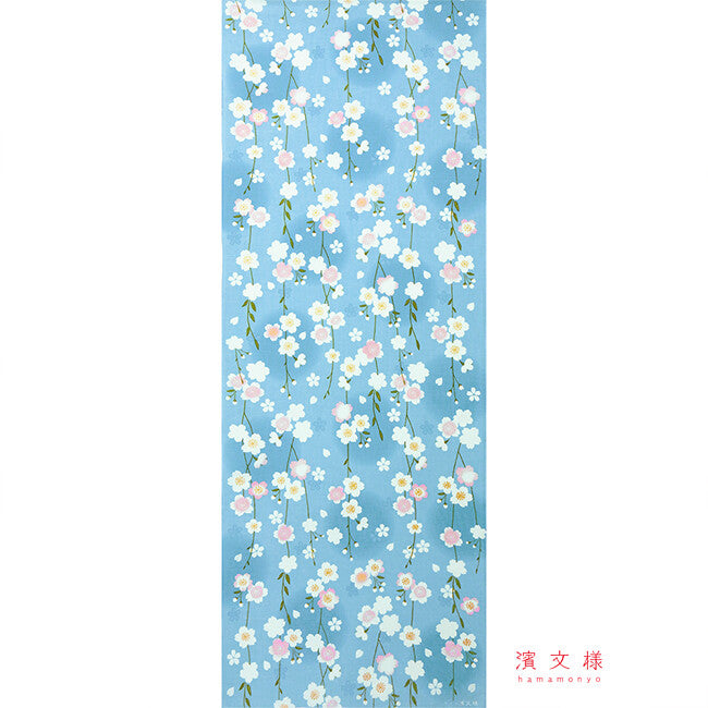Tenugui Towel - Sakura Blue