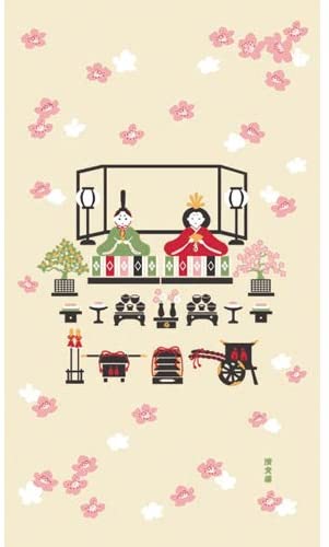Tenugui Towel - Hina Matsuri