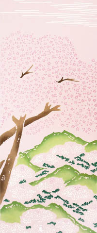 Tenugui Towel - Hanagasumi