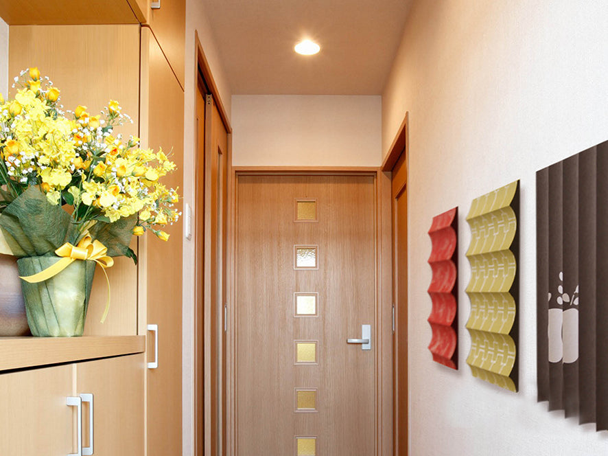 Karakami Wall Panel - Seigaiha