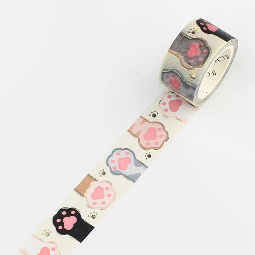 Washi Tape 20mm - Foil Stamping Paw
