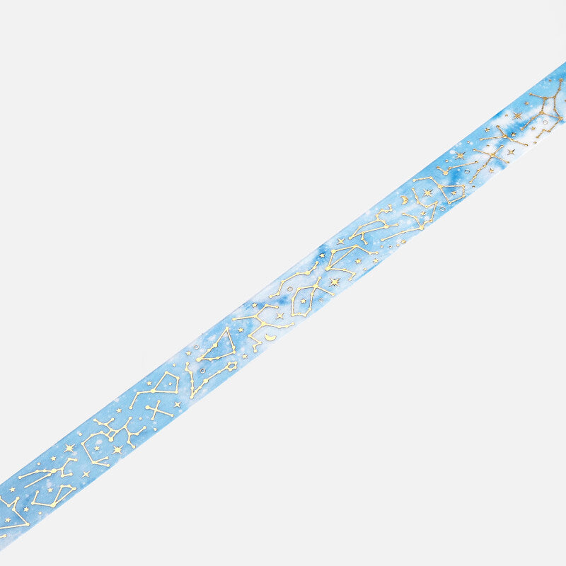 Washi Tape 15mm - Foil Stamping Constellation