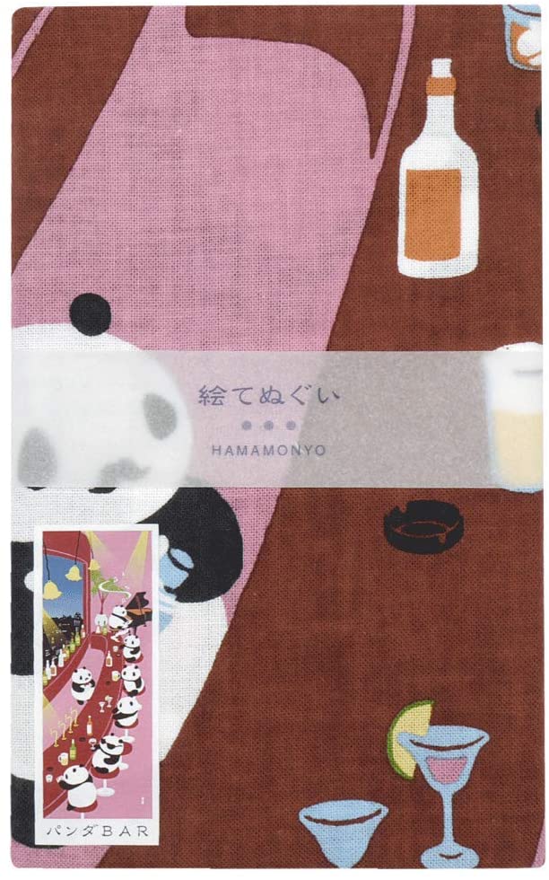 Tenugui Towel - Panda Bar