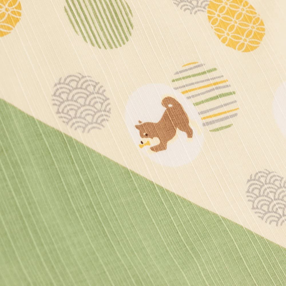 Furoshiki 20"- Shiba Green