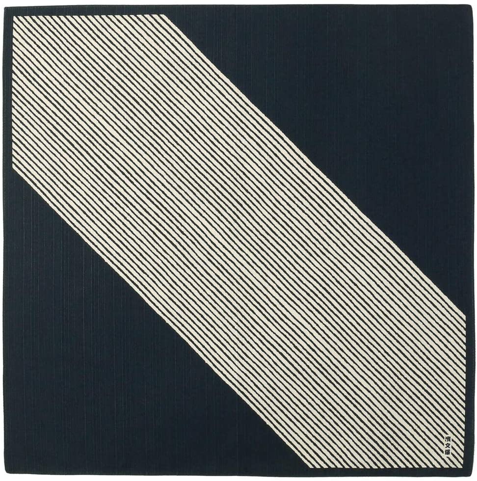 Furoshiki 20"- Shima Stripes Navy