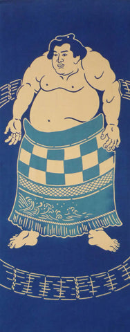 Tenugui Towel - Sumo Wrestler