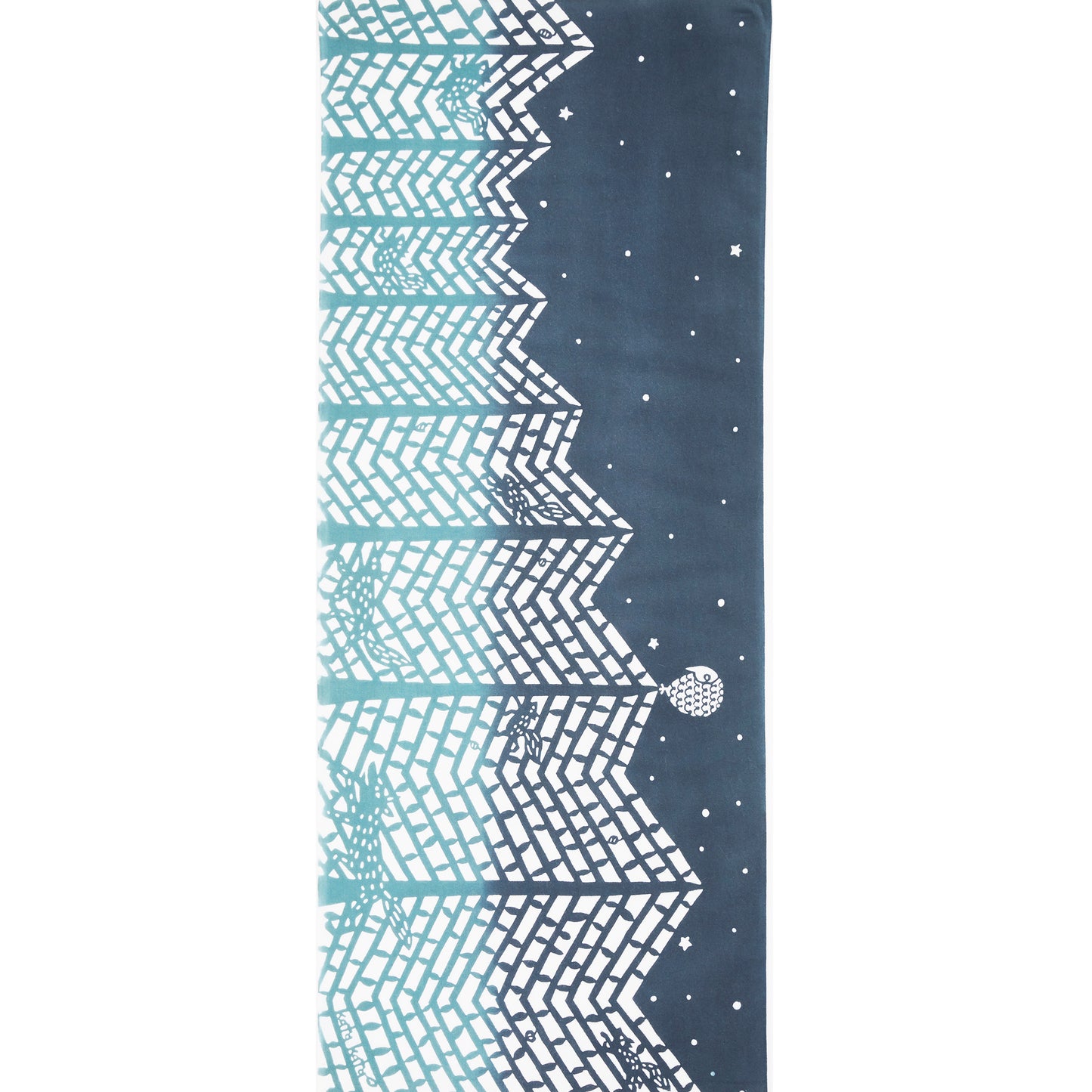 Tenugui Towel - In Wolf Wood Blue