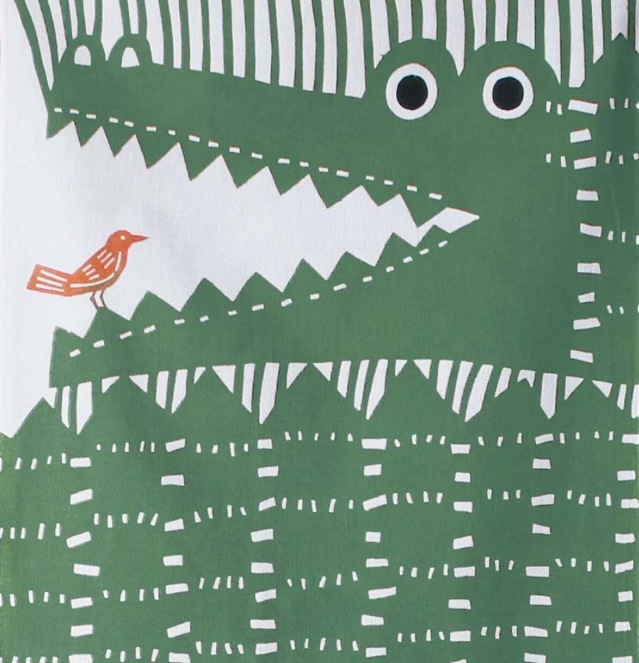 Tenugui Towel - Crocodiles