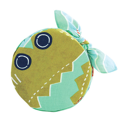 Furoshiki 20"- kata kata Crocodile Green