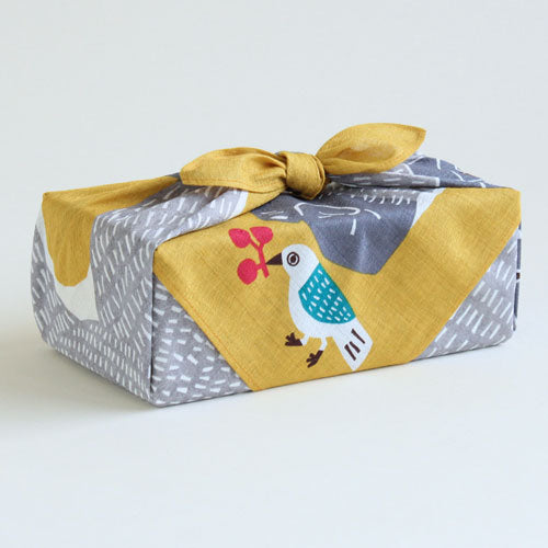 Furoshiki 20"- kata kata Gorilla Yellow
