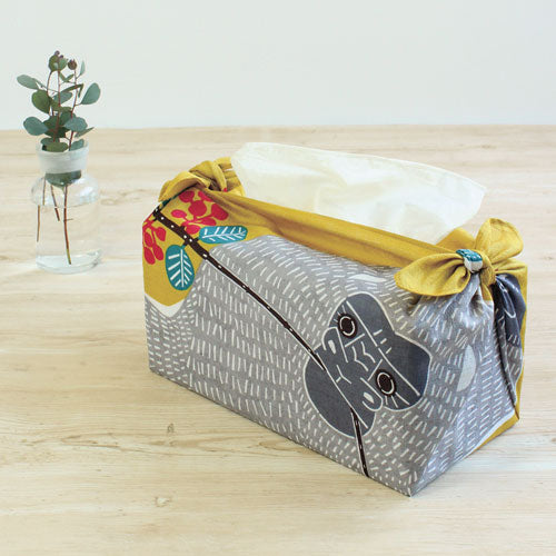 Furoshiki 20"- kata kata Gorilla Yellow