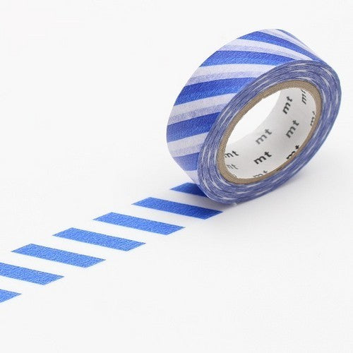 Washi Tape 15mm - Stripe Blue