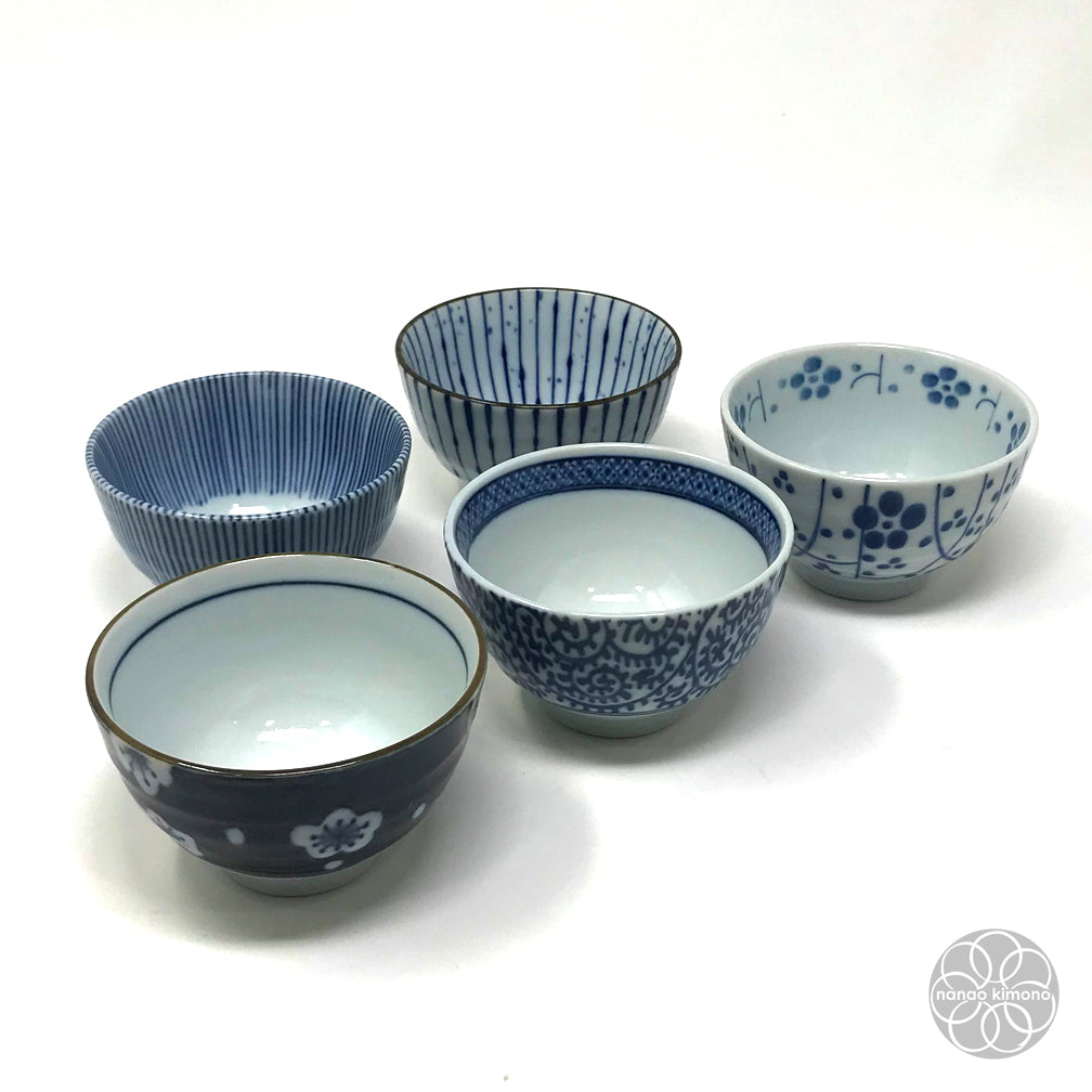 Teacups - Aizomegoyo (Set of 5)